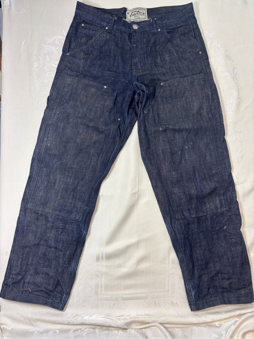 Tactics Men's Relaxed Indigo Work Jeans
